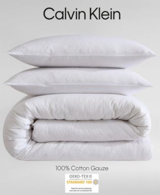 CLOSEOUT! Seersucker 3 Piece Comforter Set, King