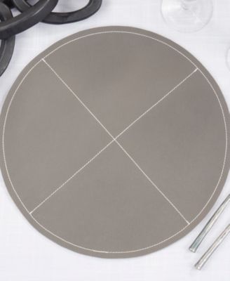 PU Leather Luxe Placemat Set of 4,15"x15"