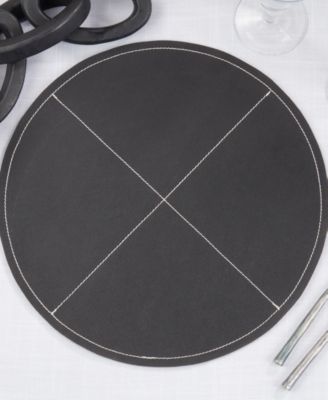 PU Leather Luxe Placemat Set of 4,15"x15"