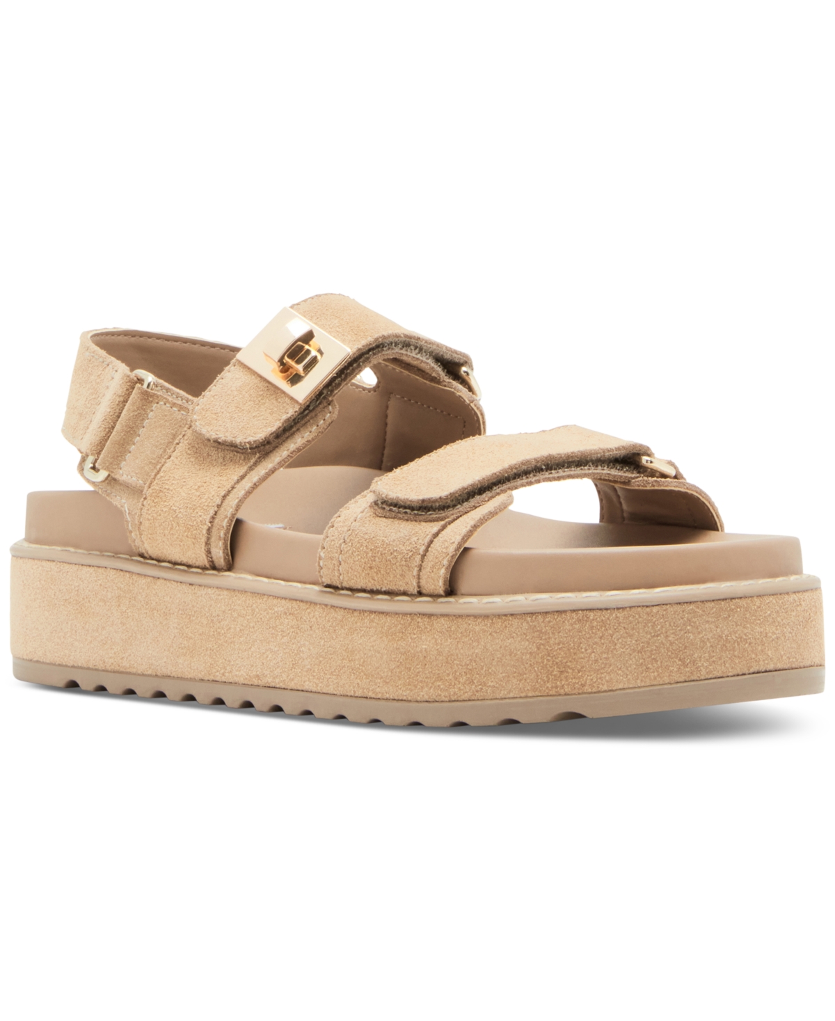 Steve Madden Women's Bigmona Platform Footbed Sandals
