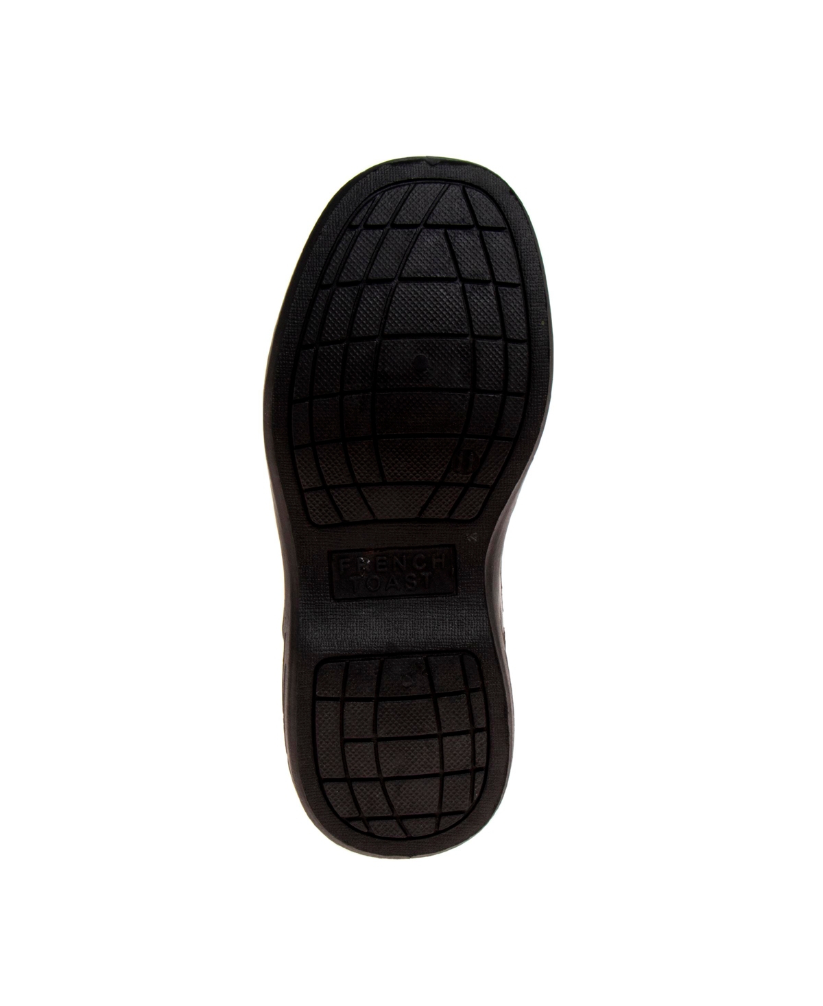 French Toast Little Boys Artificial Leather Construction School Shoes In Black