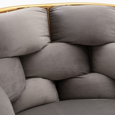 Velvety Single Sofa Comfort and Style for Your Bedroom
