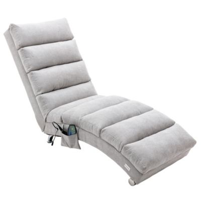 Streamdale Modern Indoor Linen Chaise Lounge