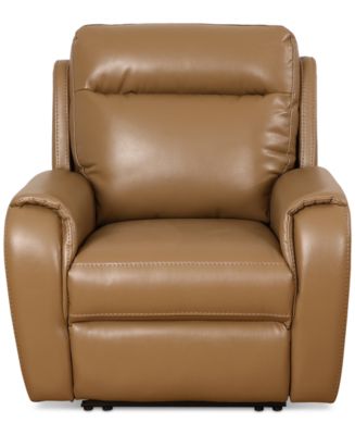スラィリーチェア CLOSEOUT! Sheeler Faux Leather Manual Glider Recliner Chair - Macy's