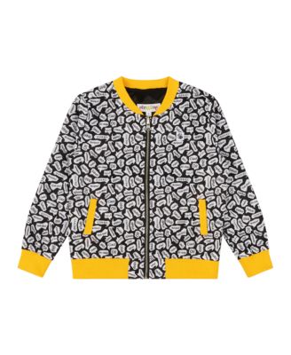 Girls Reversible Zip up Lightweight Bomber Jacket