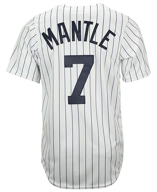Majestic Mickey Mantle New York Yankees Cooperstown Replica Jersey ...