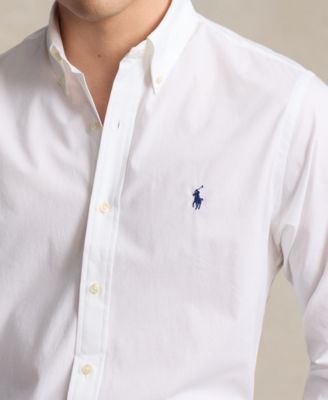 Men's Classic-Fit Stretch Poplin Shirt