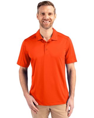 Prospect Textured Stretch Mens Short Sleeve Polo Shirt