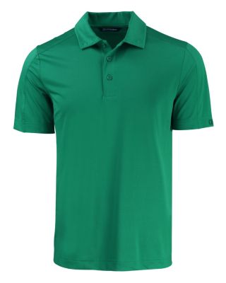 Men's Cutter and Buck Prospect Textured Stretch Recycled Short Sleeve Polo