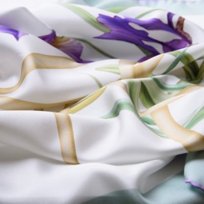 Susanna - Hand Rolled Silk Foulard for Women
