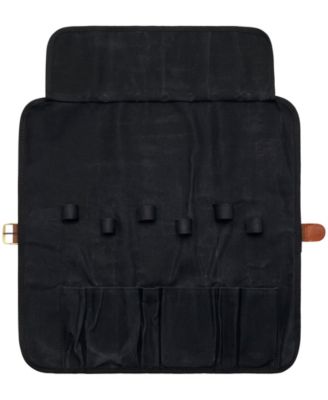 BBQ Chef’s Black Waxed Canvas Tool Storage Wrap