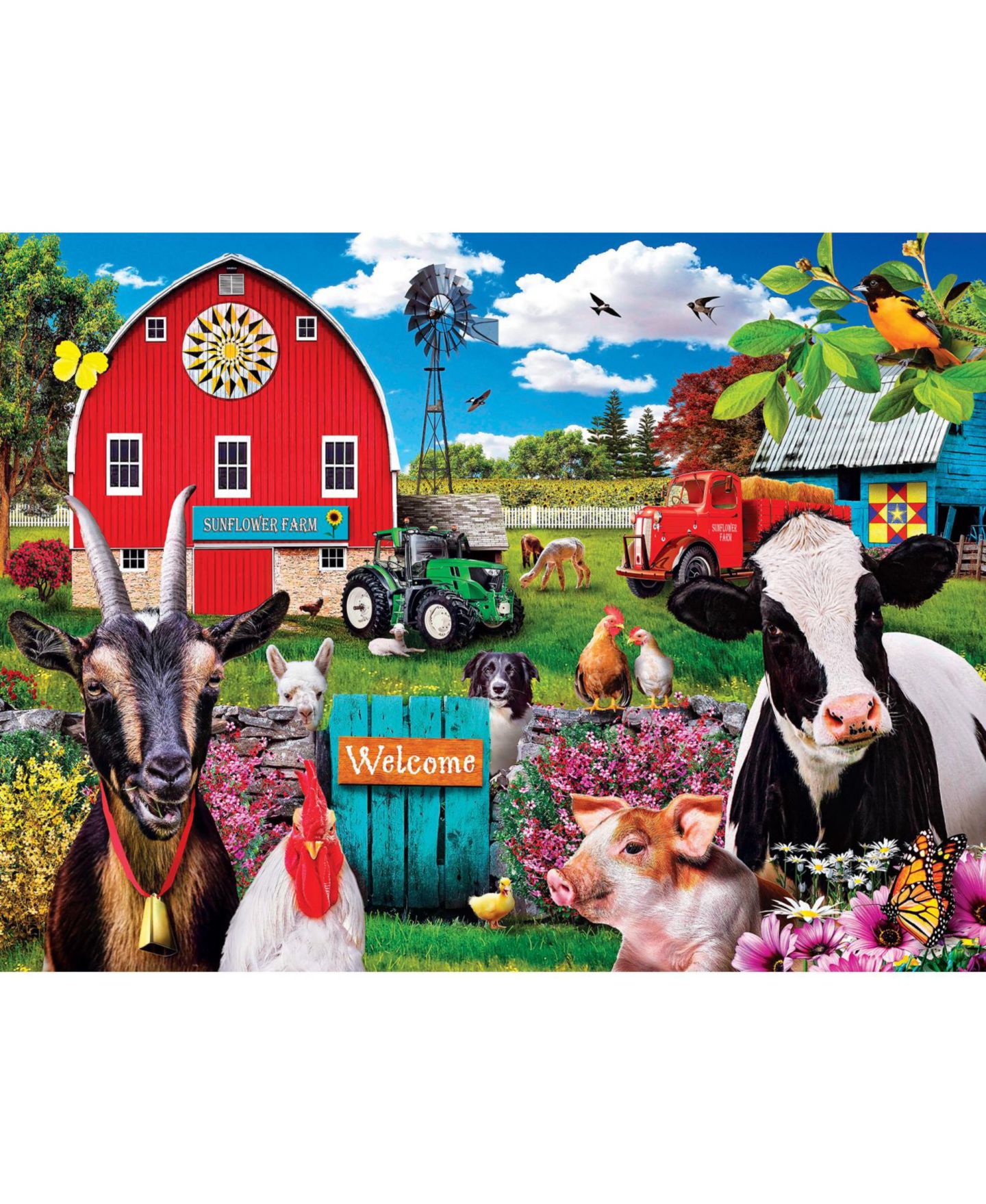 Пазл MasterPieces Puzzles Welcoming Committee Ez Grip, 300 деталей, цвет: Разноцветный — фото 3