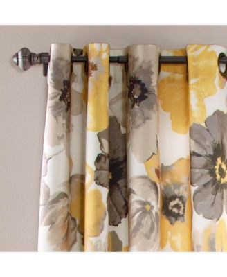 Leah Light Filtering Window Curtain Panels