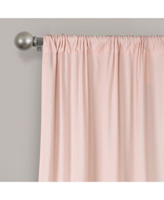 Allison Ruffle Window Curtain Panels