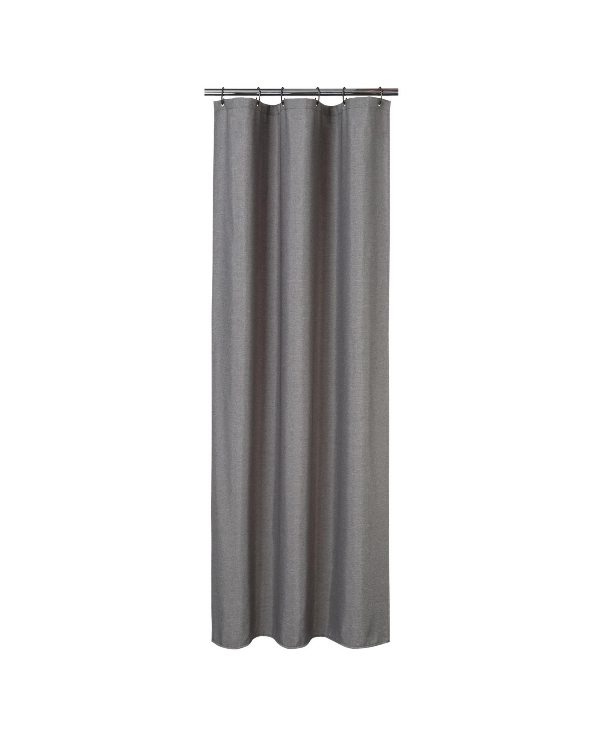 Caromio Flax Linen Like 230GSM Heavy Weight Fabric Shower Curtain, 40