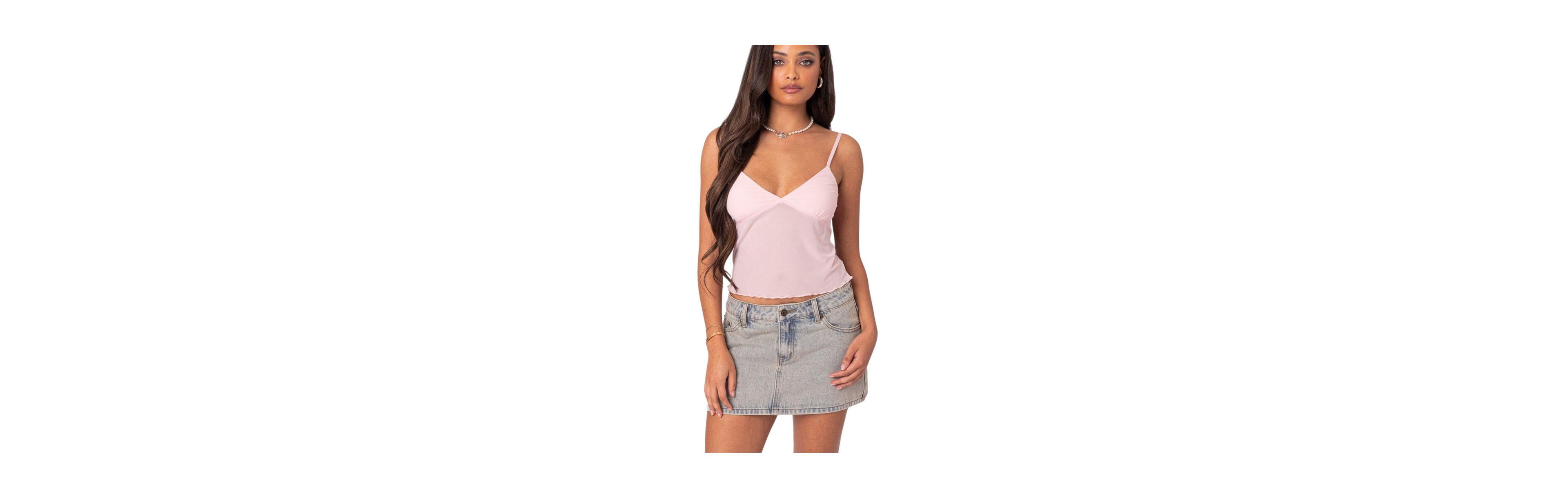 Women's Serafina sheer mesh tank top