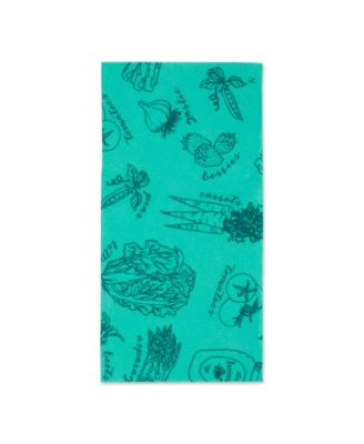 Fridge Liner Collection Non-Adhesive, Cut to Fit, 12x24", Aqua Market, 6 Piece