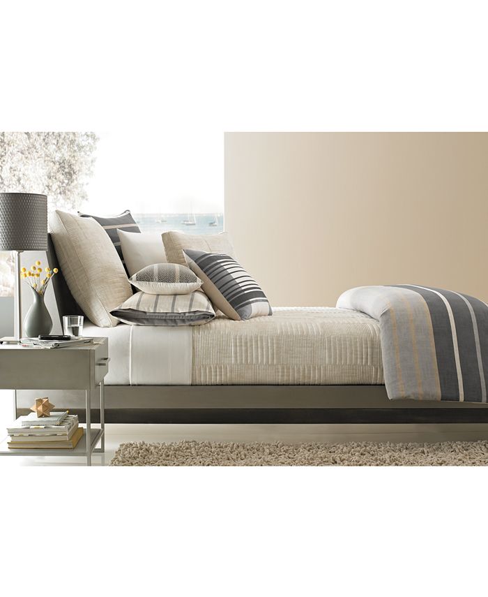 Hotel Collection Modern Colonnade Twin Coverlet Macy's
