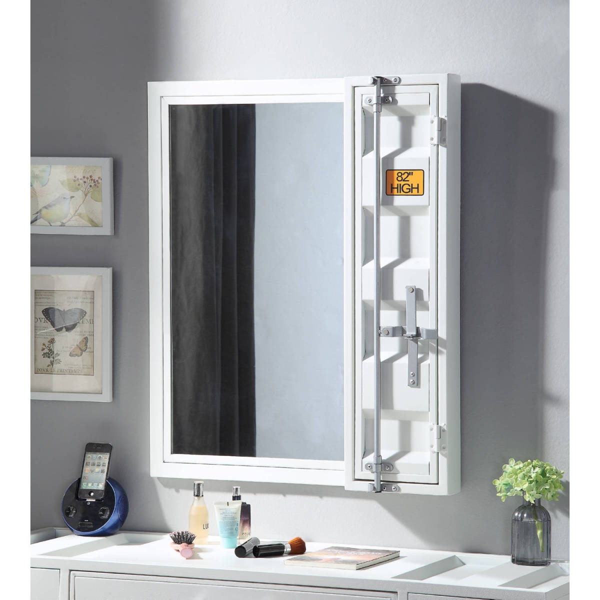 Streamdale Furniture Cargo Vanity Mirror