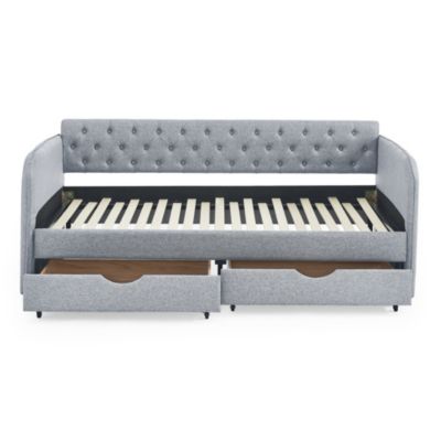 Streamdale Upholstered Daybed with Trundle and Storage_Drawers