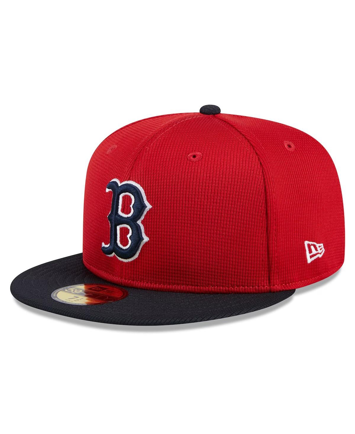 Men's Red Boston Red Sox 2024 Batting Practice 59FIFTY Fitted Hat - Red