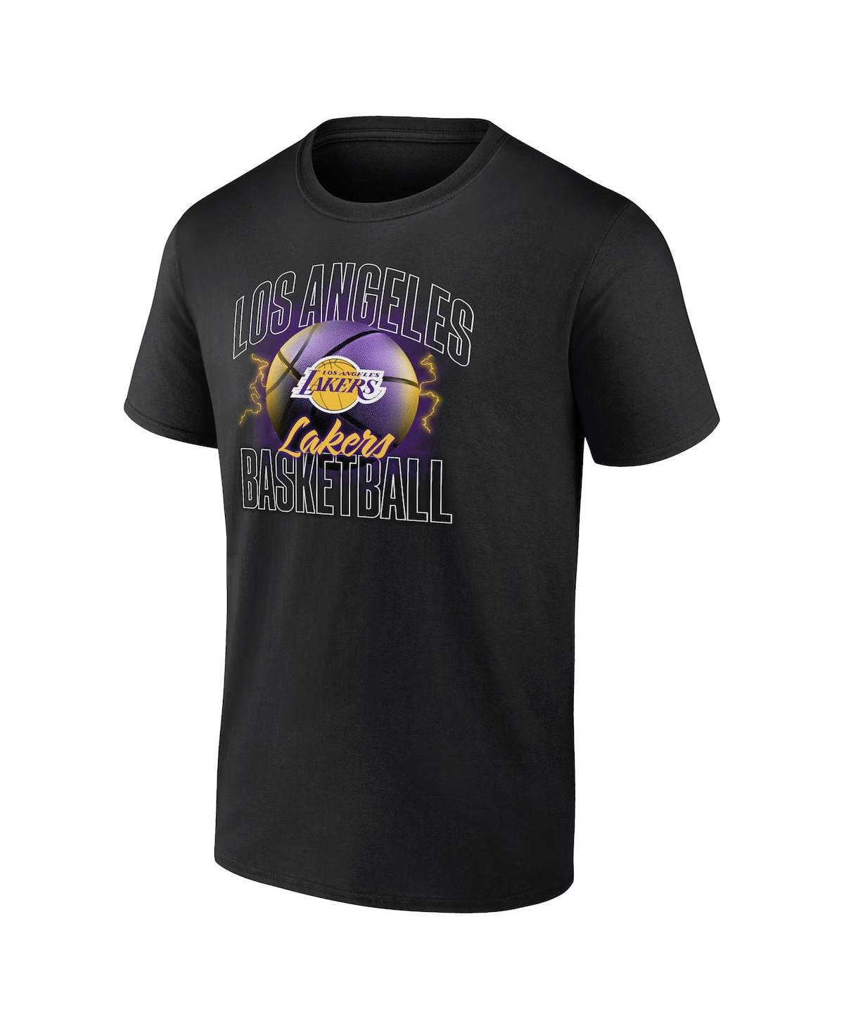 Fanatics Men'sLos Angeles Lakers Match Up T-Shirt - Black