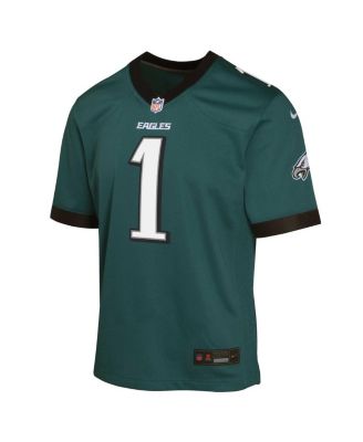 Nike Big Boys and Girls Jalen Hurts Midnight Green Philadelphia Eagles Game Jersey