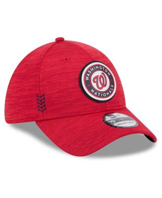 Men's Red Washington Nationals 2024 Clubhouse 39THIRTY Flex Fit Hat