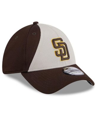 Men's Brown San Diego Padres 2024 Batting Practice 39THIRTY Flex Hat
