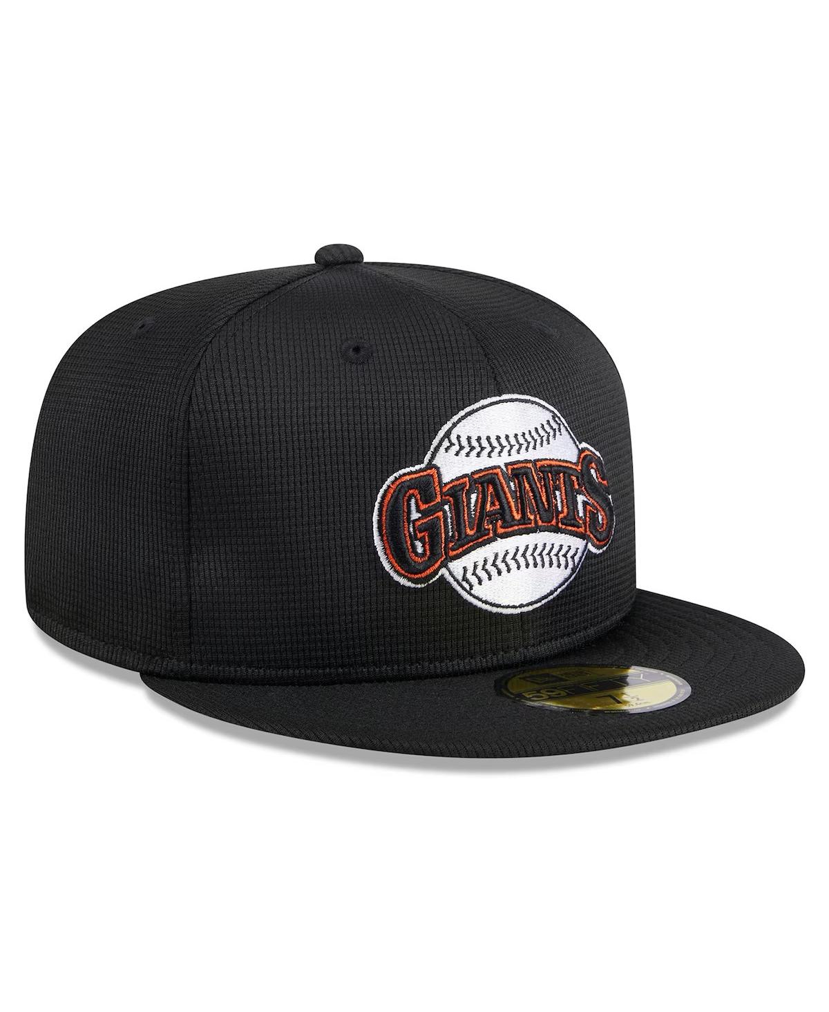 New Era Black San Francisco Giants 2024 Batting Practice 59fifty Fitted Hat In Black