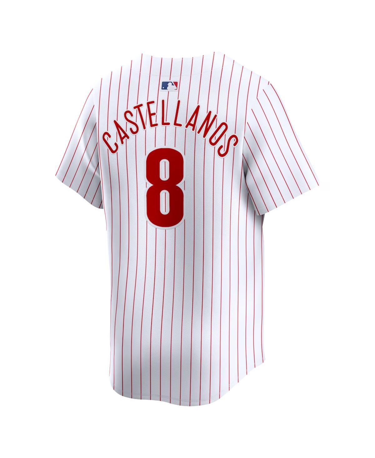 Nike Men's Nick CastellanosPhiladelphia Phillies Home Limited Player Jersey - White