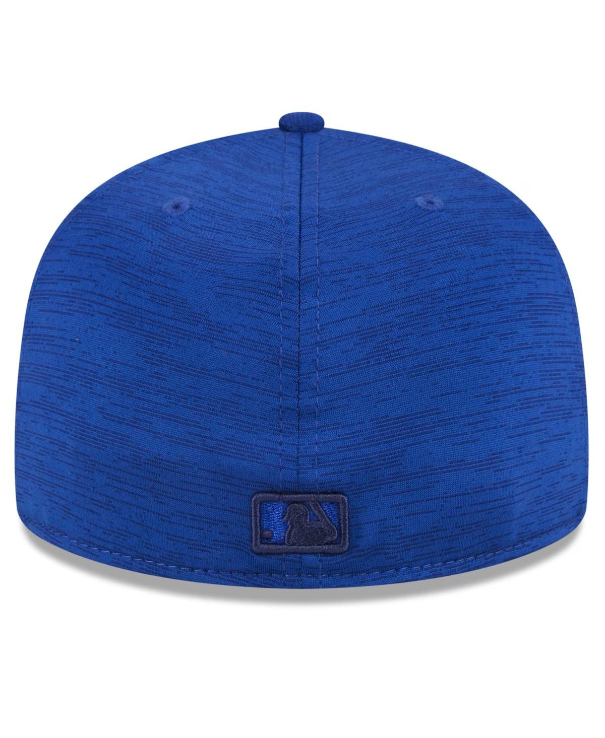 New Era Men's Royal TorontoJays 2024 Clubhouse 59FIFTY Fitted Hat - Blue