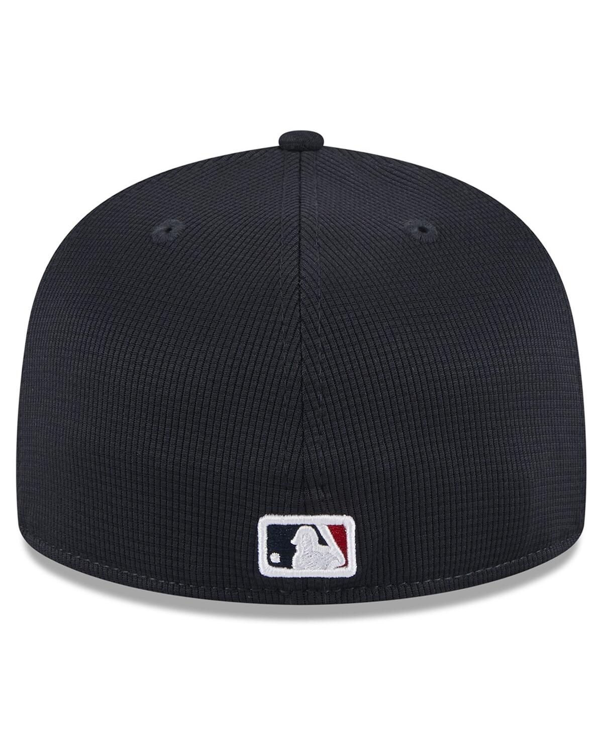New Era White Cleveland Guardians 2024 Batting Practice 59fifty Fitted Hat In White