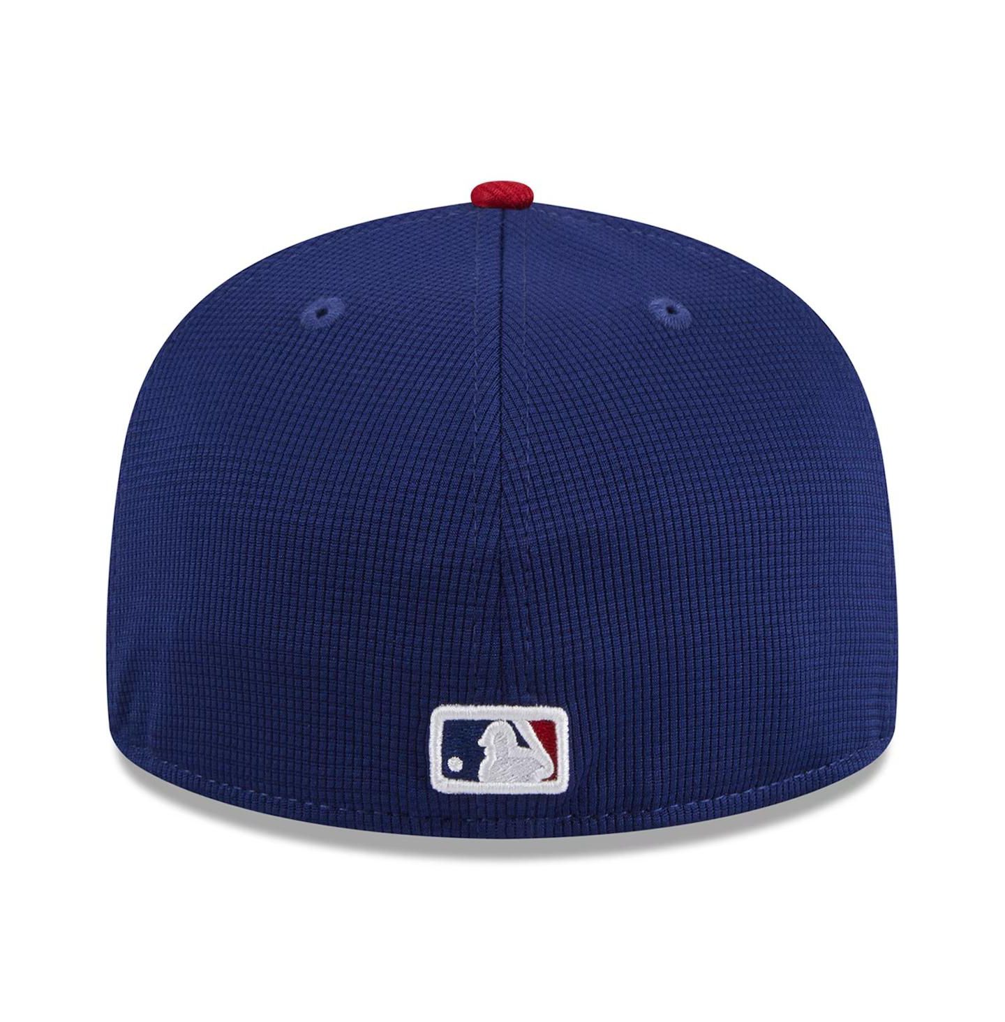 Мужская бейсболка New Era Philadelphia Phillies 2024 Batting Practice 59FIFTY Fitted, Navy — фото 3
