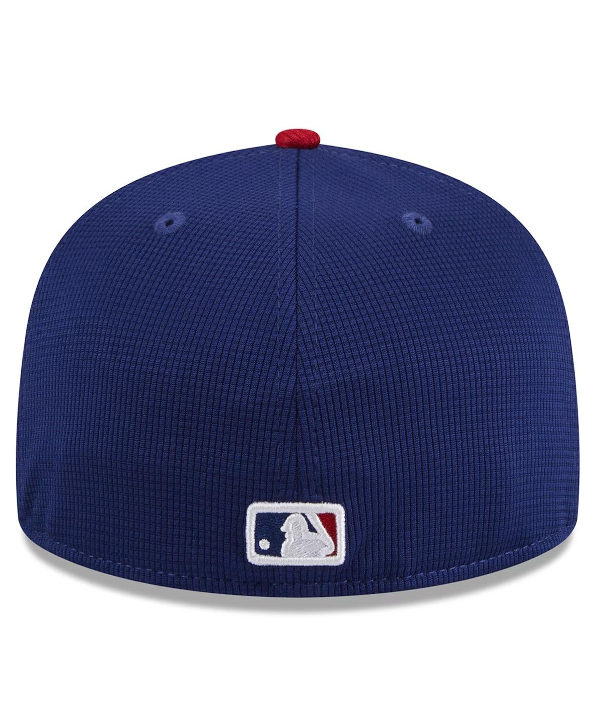 New Era Men'sPhiladelphia Phillies 2024 Batting Practice 59FIFTY Fitted Hat - Navy