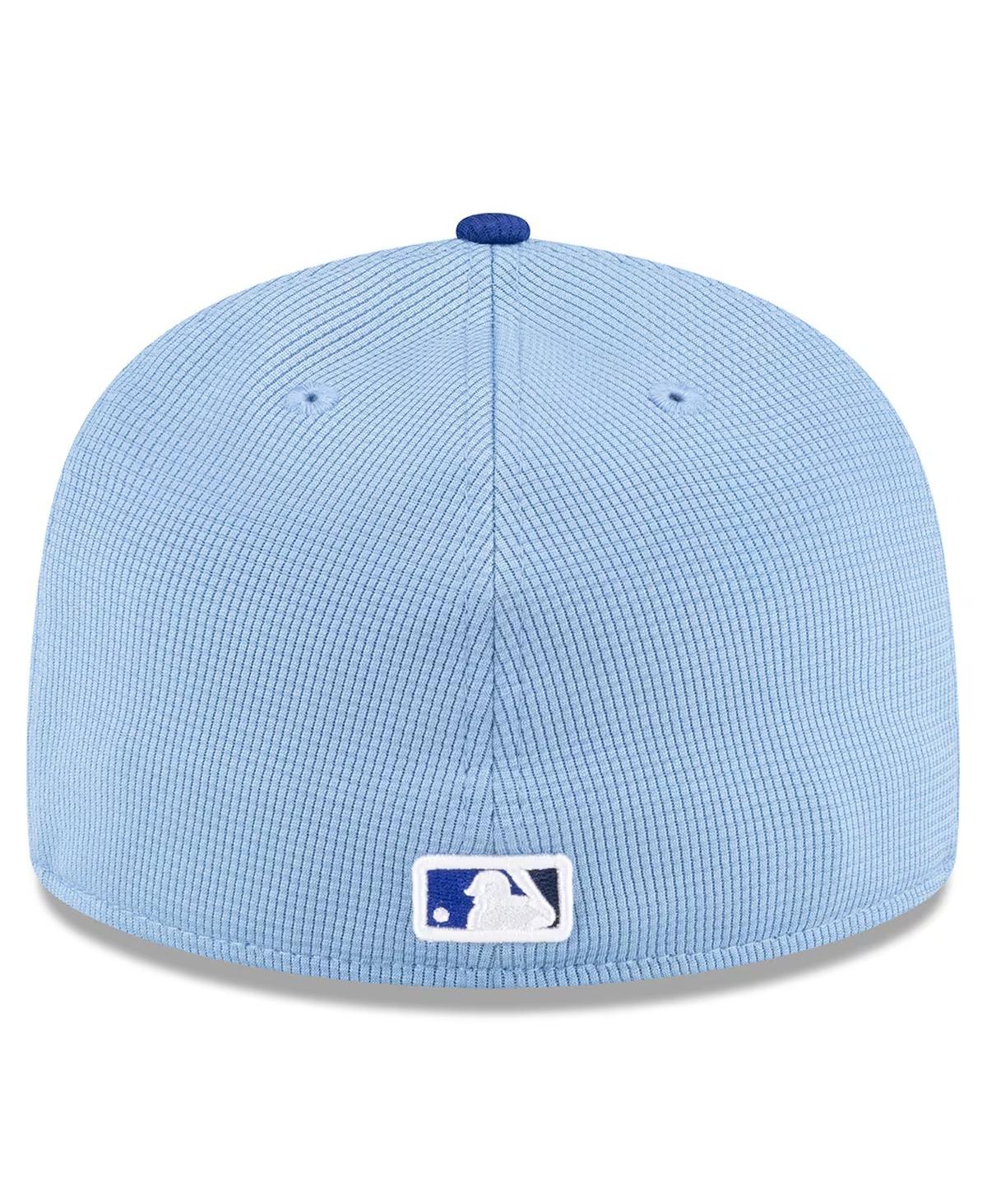 New Era Men's Light Blue Toronto Blue Jays 2024 Batting Practice 59FIFTY Fitted Hat