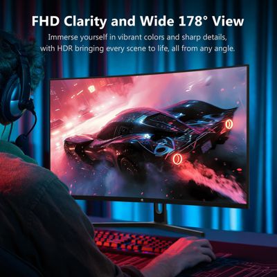 UG32P 32 inch 1080P Full HD 240Hz 1ms Curved Gaming Monitor, 2 x HDMI, 1 x DP