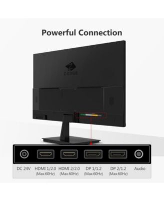28 inch 4K Ultra HD 3840x2160 120Hz 4ms IPS Gaming Monitor, HDMI x2, DisplayPort x2, Support FreeSync