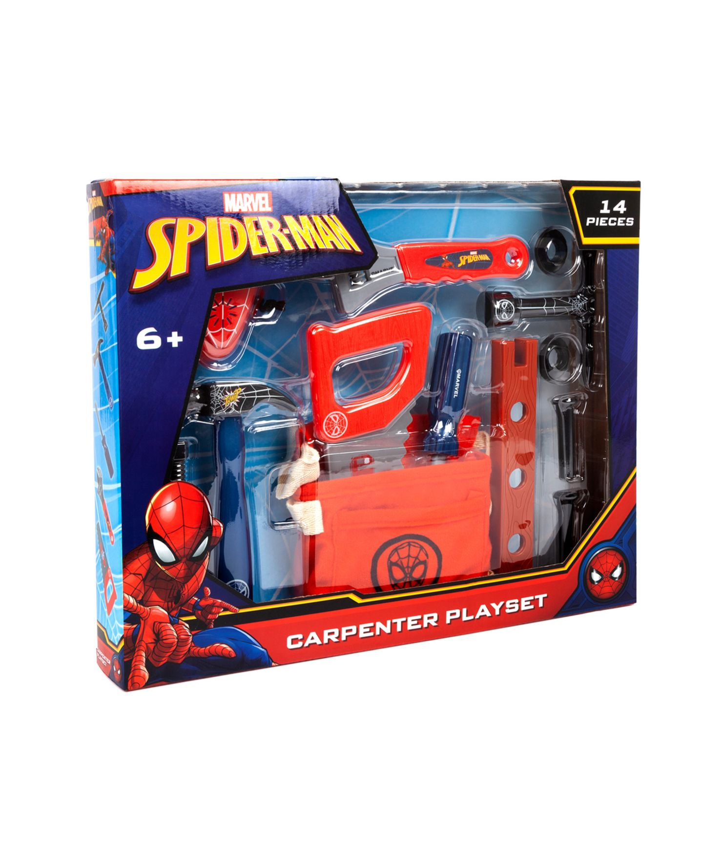 Детский игровой набор World Tech Toys Spider-Man Carpenter Playset — фото 1