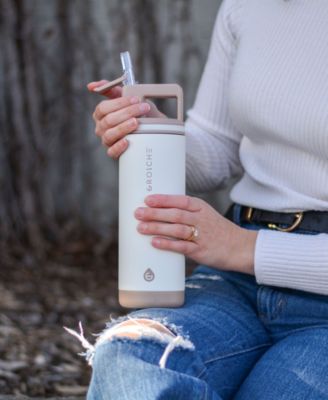 Alpine Flip 'N Sip Insulated Water Bottle with Straw 2pk 20 OZ + 40 OZ