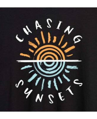 Trendy Juniors Sunsets Graphic Oversized Tee