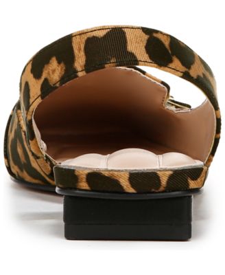 Teagan Square Toe Slingback Flats