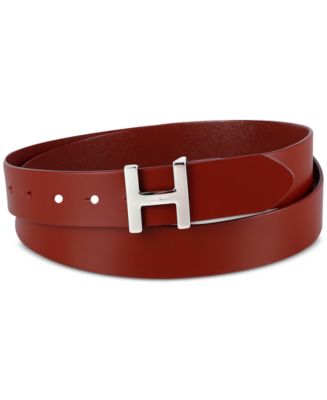 Red tommy hilfiger belt on sale