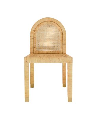 1 Pc. Rattan Arched Back Dining Chair