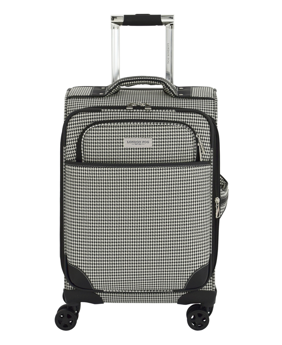 Cambridge 20" Expandable Spinner Carry On - Olive Houndstooth
