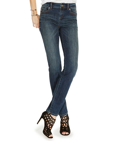 INC International Concepts Curvy-Fit Skinny Jeans, Only at Macy's