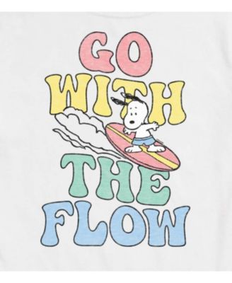Trendy Juniors Peanuts Surf Graphic Tee