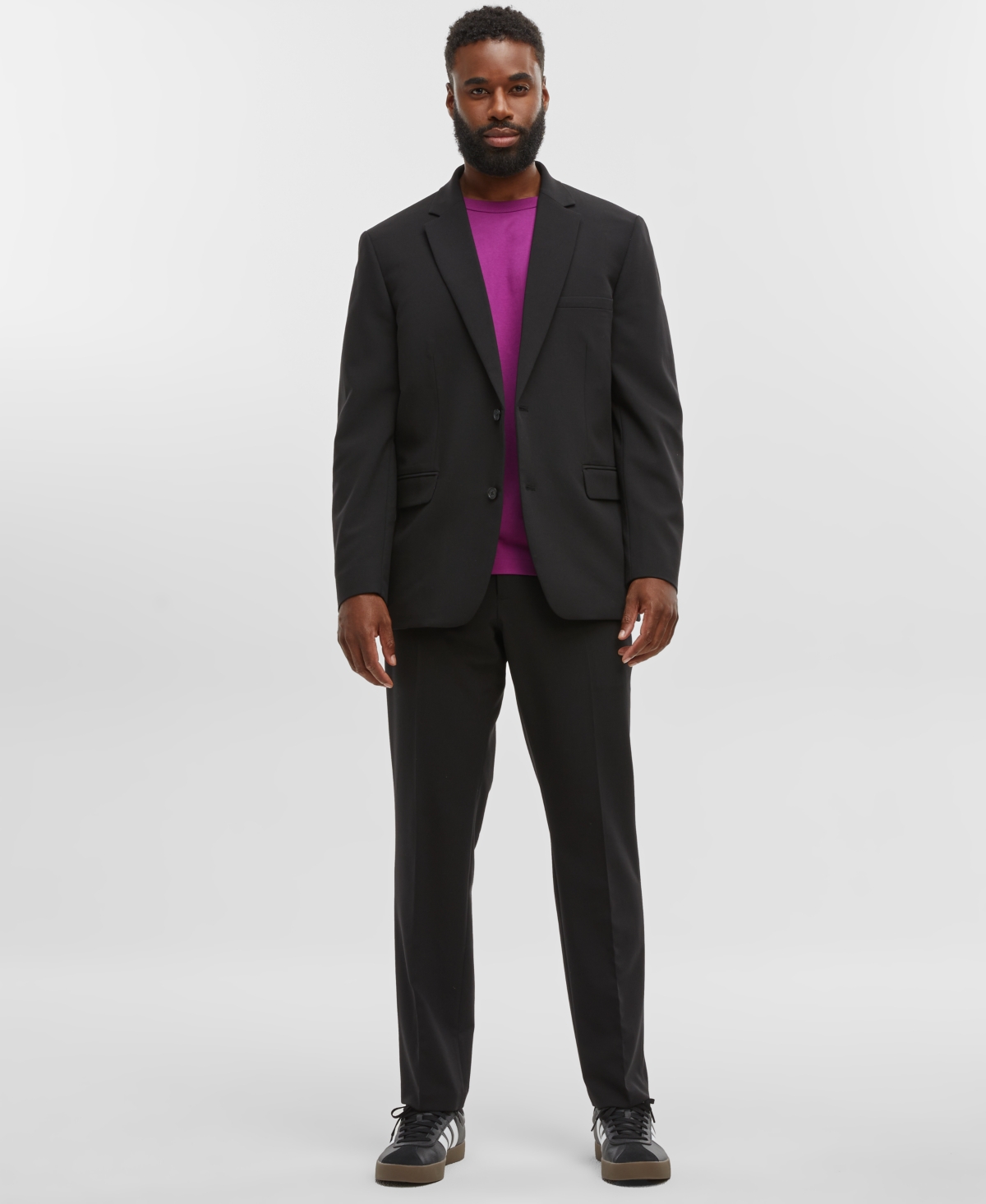 Men's Slim-Fit Suit Blazer, Created for Macy's - Nocturnal Sky