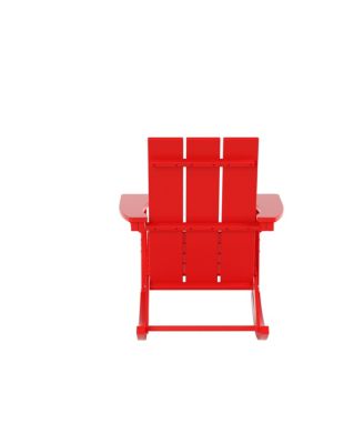 Modern Adirondack Outdoor Rocking Chair