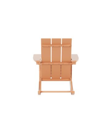 Modern Adirondack Outdoor Rocking Chair